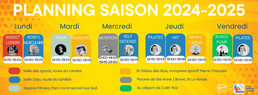 Planning Saison 2024 2025