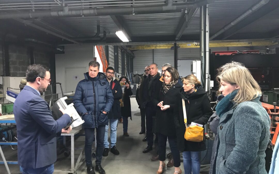 Visite de l&rsquo;entreprise Briand Industries le 19 janvier 2024