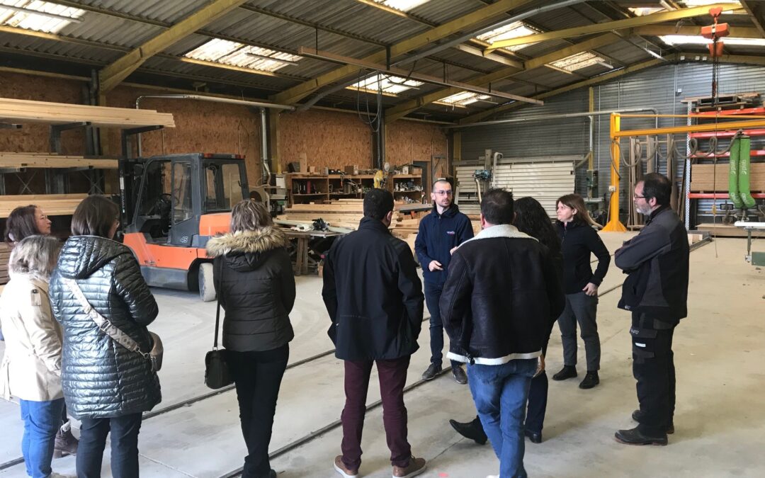 Visite de l&rsquo;entreprise Tremblay Scop à Guenrouët le 26 avril