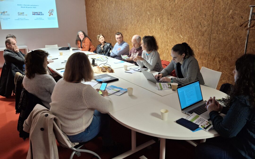 Atelier « Recruter autrement » le 28 janvier 2025